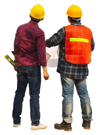 decorative men standing